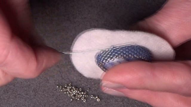 Beaded Embroidery Earring with Gem Stones and Crystals, сережки своими руками, Мастер класс смотреть онлайн