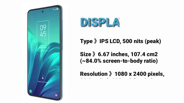 TCL 20L//6.67 inches Display//SD 662//Full Specs & Price смотреть онлайн