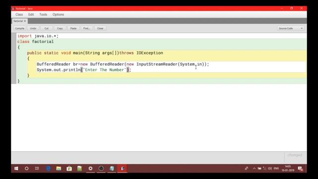 Finding Factorial Of A Number - Core Java || With BlueJ смотреть онлайн