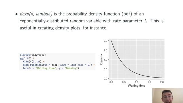 The Exponential Distribution in R смотреть онлайн