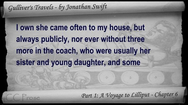 Part 1-B - Gulliver's Travels Audiobook by Jonathan Swift (Chs 05-08) смотреть онлайн