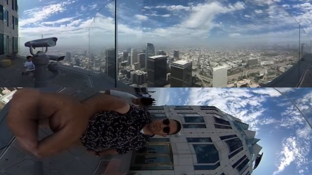 OUE Skyspace LA - 360 view смотреть онлайн