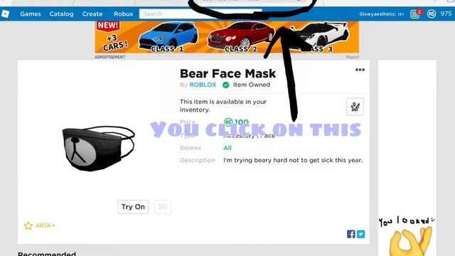 How to wear 2 face accessories on ROBLOX ipad and phone (2019) смотреть онлайн