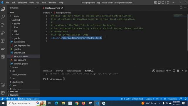 The SDK path does not belong to a directory android studio react native смотреть онлайн