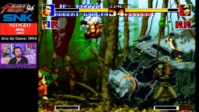The King of Fighters 94 (NEO GEO MVS) Playthrough смотреть онлайн