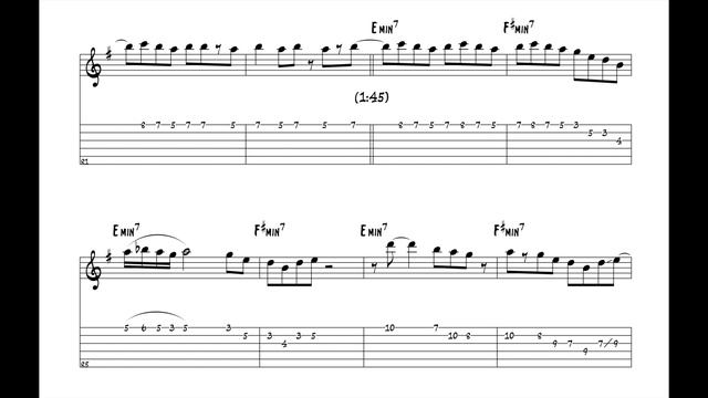"My Favorite Things" - Kenny Burrell (Jazz Guitar Transcription) смотреть онлайн