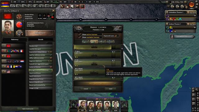Hoi4 - 17 de julio - parche 1.7 - Mod Colombia смотреть онлайн