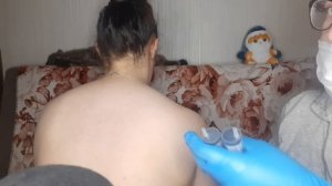 АСМР/Тесты для спины на мурашки/Проверка на чувствительность/ 등 검사 이완/등을 만지고