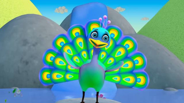 Main Tota Main Tota, मैं तोता मैं तोता, Hindi Rhymes for Children and Cartoon Animation смотреть онлайн
