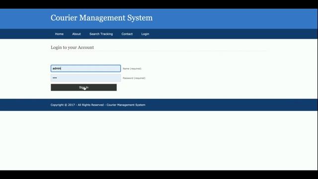Python Django Project on Courier Management System смотреть онлайн