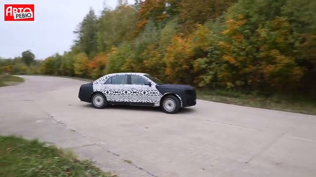 Проект "Кортеж" на полигоне НАМИ! Первое видео живой машины! смотреть онлайн