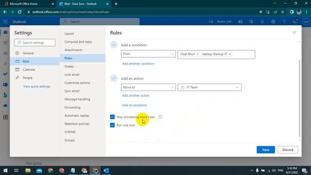 how to config message rule inbox in outlook speak khmer смотреть онлайн