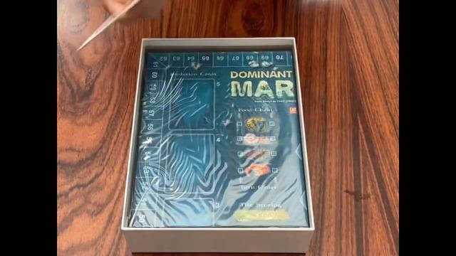 Dominant Species Marine Board Game Silent Unboxing 1080p смотреть онлайн