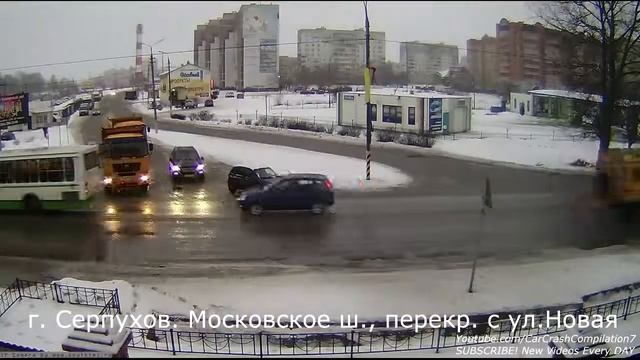 Car Crash Compilation # SERPUHOV смотреть онлайн