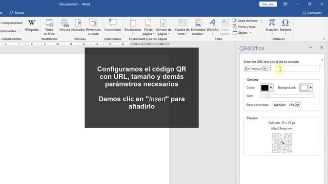 ? CREAR CODIGO QR en Word 2019, Excel 2019 o PowerPoint 2019 смотреть онлайн