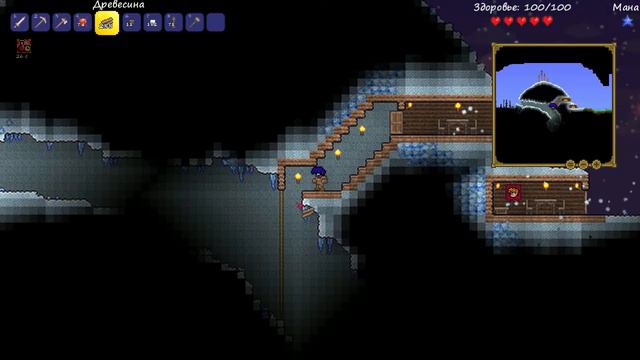 Terraria. Спуск в шахту. Первые руды. #3 смотреть онлайн
