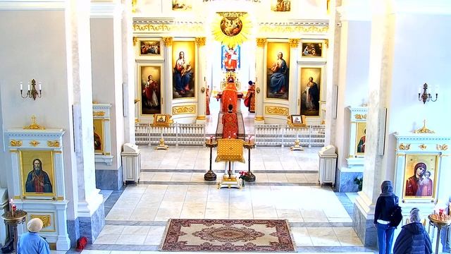 13.05.2023 18-00 Прямая трансляция в Храме Рождества Христова на Песках, Санкт-Петербург. смотреть онлайн