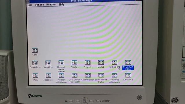 Windows 3.11 Computer (Startup bootup) смотреть онлайн