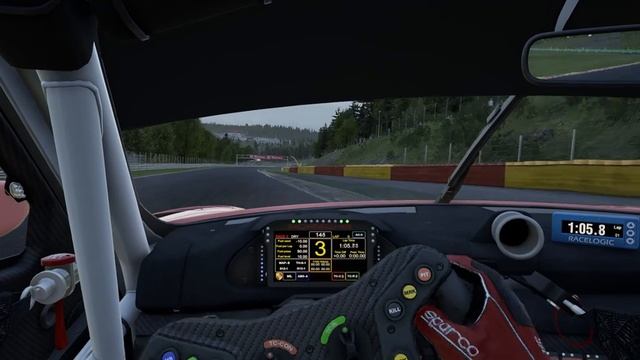 Porsche 991.2 GT3R Hotlap at Spa | 16.8 | With Setup | Assetto Corsa Competizione смотреть онлайн
