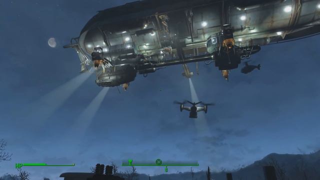 Fallout 4 Brotherhood Of Steel Prydwen Arrival смотреть онлайн