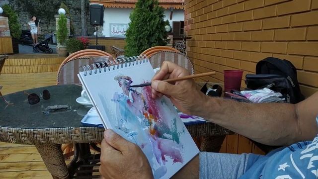 992 НАБРОСОК С НАТУРЫ _ рисование. Короленков смотреть онлайн