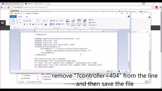 How to fix 404 Error problem on all pages (in body section) very quickly | Prestashop Tutorial смотреть онлайн