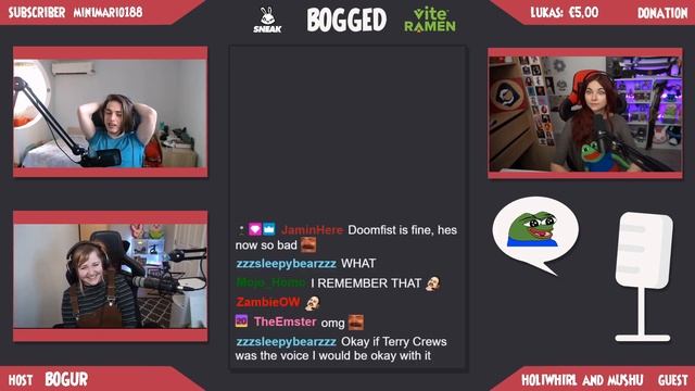 BOGGED Podcast Episode 1: Mushu and Holiwhirl смотреть онлайн