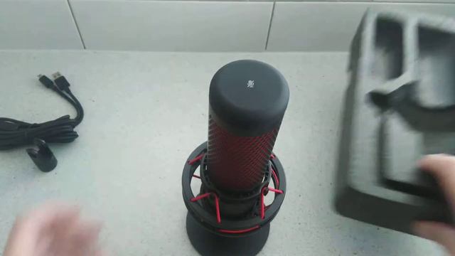 First look at the HyperX Quadcast mic #Tech #Gaming #HyperX смотреть онлайн