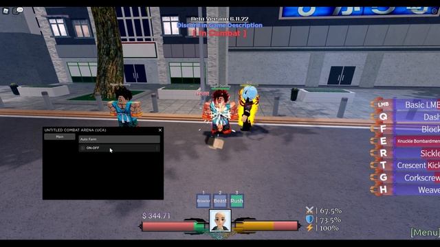 Roblox Untitled Combat Arena (UCA) Script - Auto Farm Money 2022 смотреть онлайн