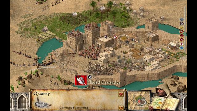 Stronghold Crusader Extreme - Mission 19 -  Crossroads [70 Speed, No Pause, No Save]