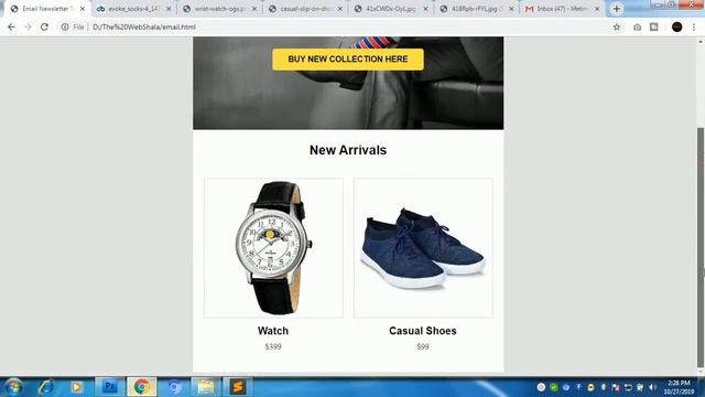 Email Newsletter Design Responsive | Html смотреть онлайн