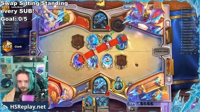RANK 1 LEGEND TEMPO FROST DEATH KNIGHT!!! | The BEST DECK in Hearthstone AT ALL RANKS + GIVEAWAY!!! смотреть онлайн
