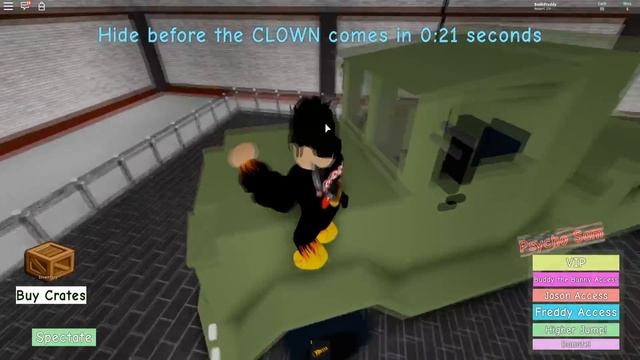 САМЫЙ ЖЕСТКИЙ КЛОУН УБИЙЦА! ПРЯТКИ ДОГОНЯЛКИ ОНО ПЕННИВАЙЗ РОБЛОКС ROBLOX смотреть онлайн