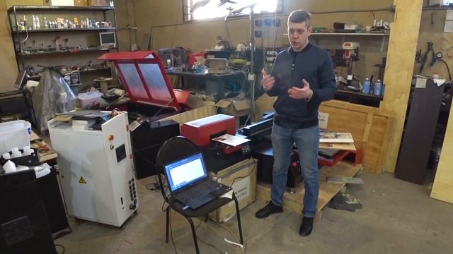 УФ печать. Обзор уф принтера формата А4. ЧПУ24 смотреть онлайн