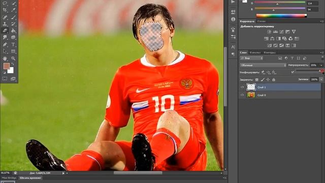 как изменить лицо фотошоп смотреть онлайн