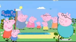 Мультик  Пеппа Свинка.Папа свин опоздал на работу