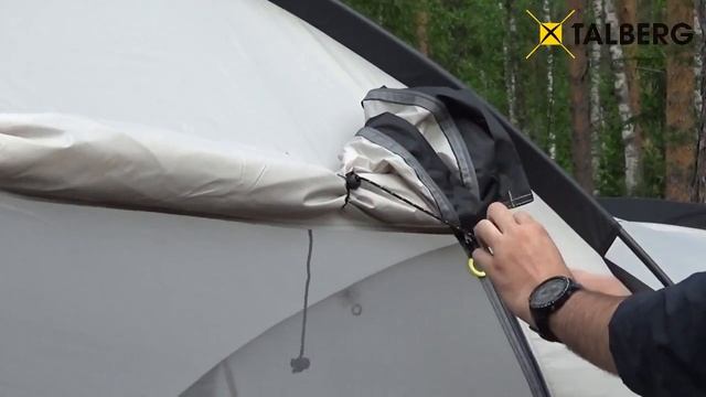 Палатки туристические кемпинг крутая палатка Talberg Base 4 6, Base 4 Sahara смотреть онлайн