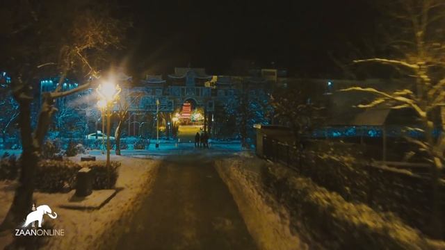 Путешествие в Калмыкию. Новогодняя Элиста вид с верху! ZaanOnline смотреть онлайн