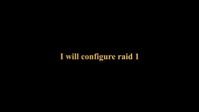 How to configure and delete raid on Intel VROC controller - HPE server смотреть онлайн