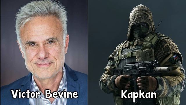 R6S Characters Voice Actors Until 2019 - Rainbow Six Siege
