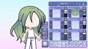 как сделать персонажа в гача лайф 2 пример