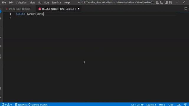 Inline Calculations in SQL - An overview of 5 methods смотреть онлайн