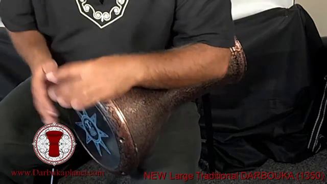 Light Weight Traditional Darbouka Large Doumbek Drum (1350) смотреть онлайн