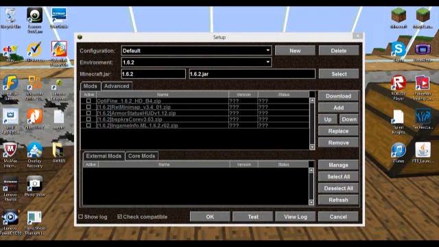 Magic Launcher + Optifine + Other Mods - Minecraft 1.6.2 - Windows Download Tutorial смотреть онлайн