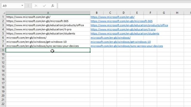 Turn a URL into a Clickable Link in Excel with the HYPERLINK function! [2 Minute Tutorial] смотреть онлайн