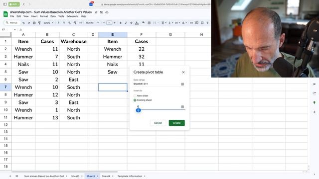 Sum Values based on Other Cells | Google Sheets смотреть онлайн