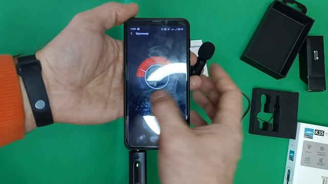 Петличный микрофон беспроводной К35 смотреть онлайн