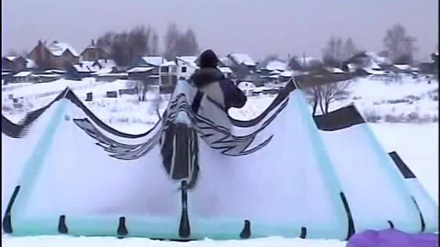 Озеро Круглое, зима 2005, зимний виндсерфинг смотреть онлайн