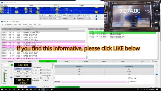 WSJT X FT8 The Easy Way with the Icom 7300 смотреть онлайн