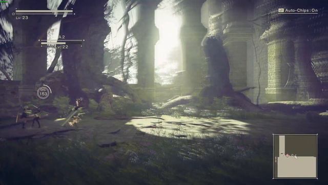 Nier Automata 2B 9s Fight A2 смотреть онлайн